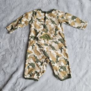 Fisher Price Dinosaur Camo Fleece Onsie